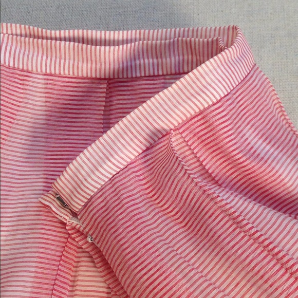TALBOTS Silk/Cotton Pinstripe Skirt P2 HOST PICK - Picture 5 of 6